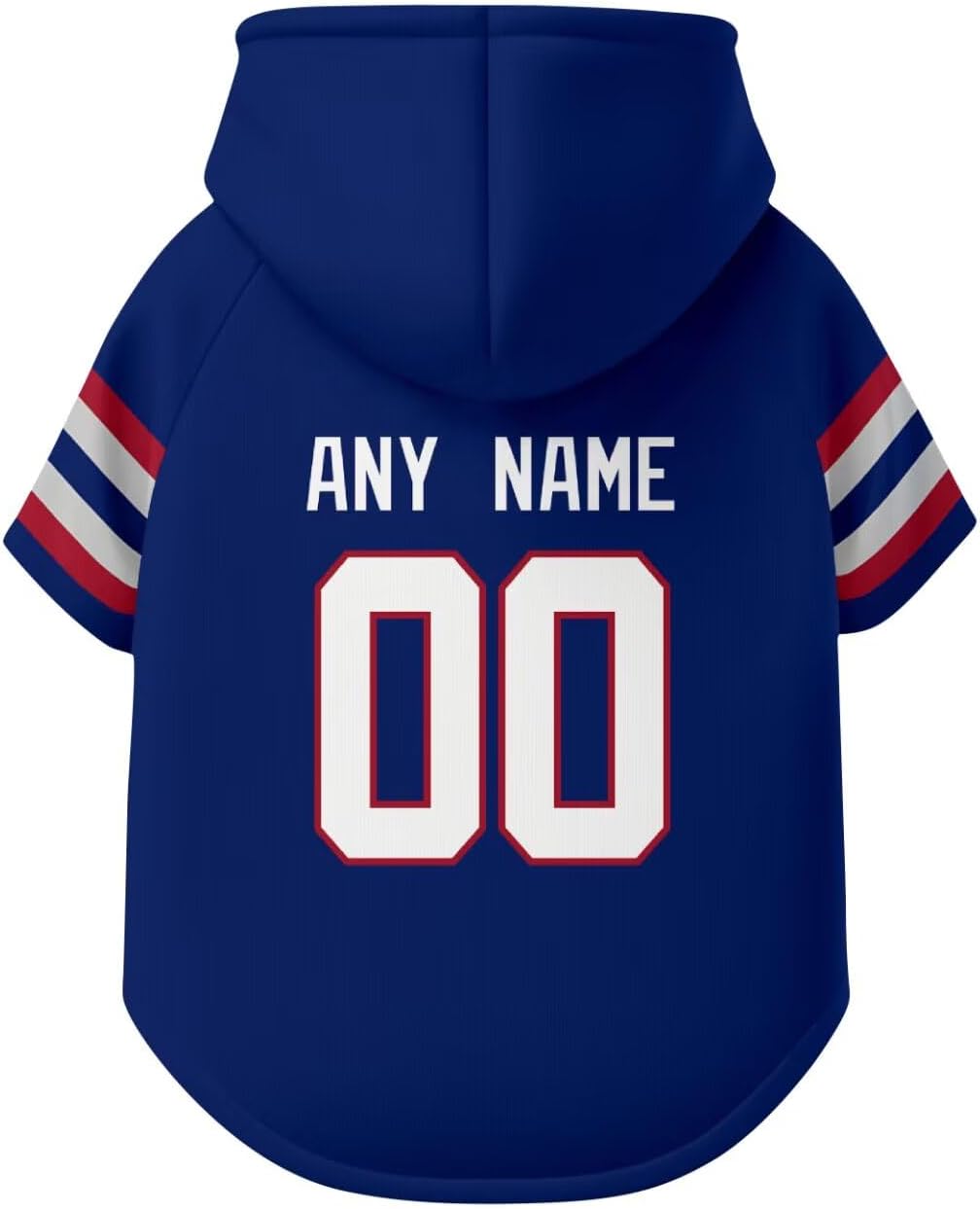New York Dog Hoodie T-Shirt Pet Clothes Jersey Custom Name and Number Gifts