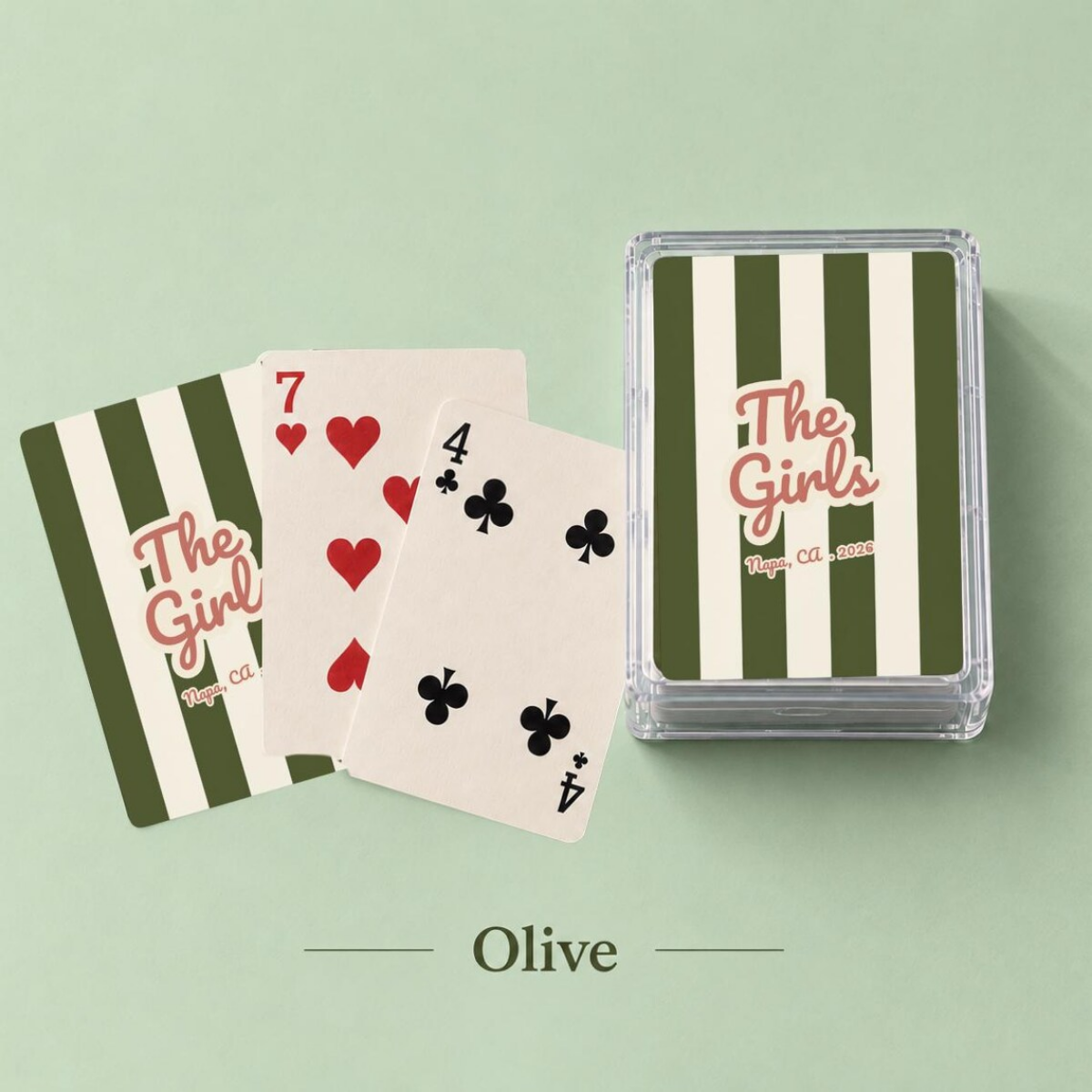Personalized Retro Striped Playing Cards – Custom Family Name Card Deck, Lake House Cabin Gift, Girls Trip Keepsake, Wedding & Anniversary Gift 51dc8cf0-7274-42cc-aa09-49bcf463f5e4-8.png