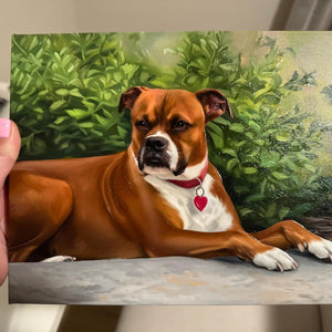 CUSTOM DOG CAT Portrait from your Photo, Digital Art or Oil Acrylic Embellished Painting on Canvas Original Pet Family Portraits 51fa5c46-fcaf-4aef-bf4e-1e14a25d5660-iap_1200x1200.6661811405_9qw8qg2n.jpg