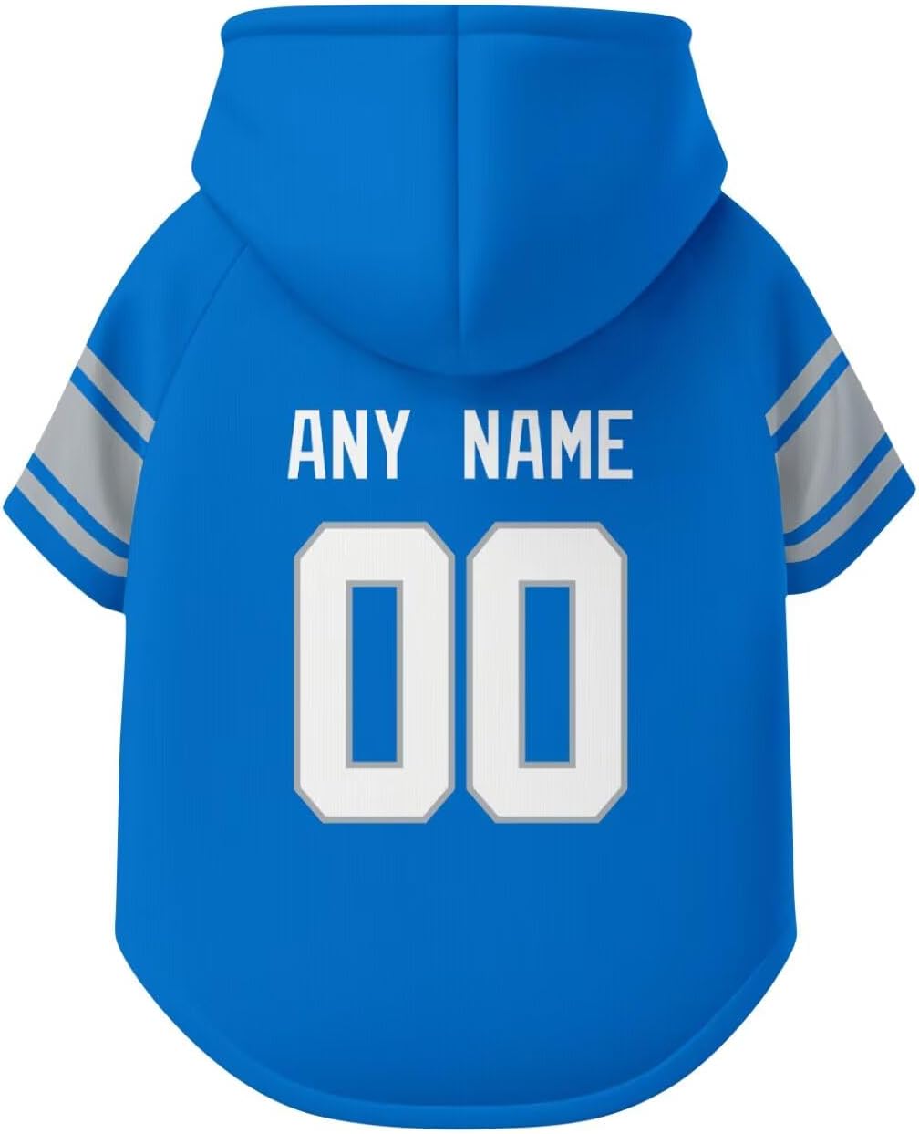 Detroit Dog Hoodie T-Shirt Pet Clothes Jersey Custom Name and Number Gifts