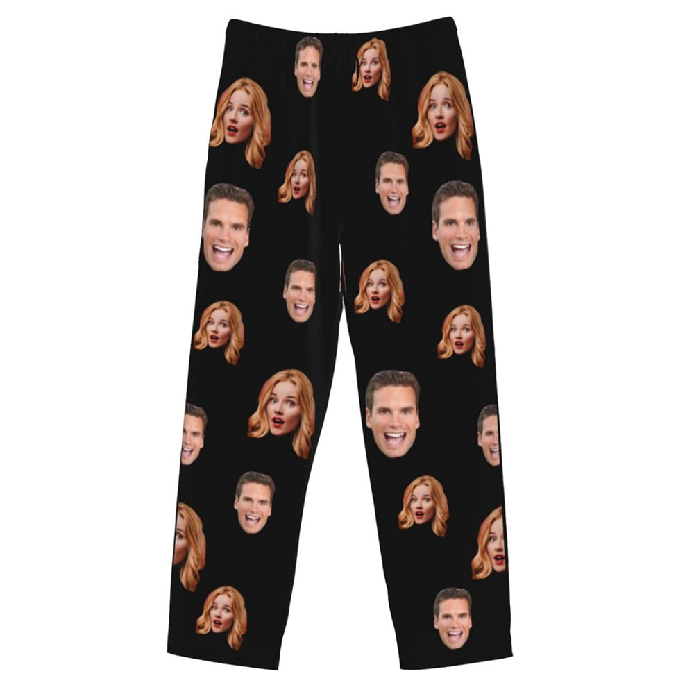 Personalized Pajamas Pants For Men Custom Funny Pajama Pants Pajama Bottoms Sleepwear With Photo Face Text