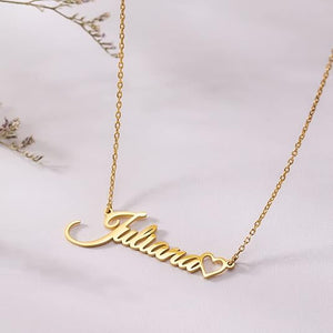 Custom Name Necklace Personalized Nameplate Customized Jewelry Gift for Women Mother's Day Gift For Mom Gift For Aunt Gift For Bestie