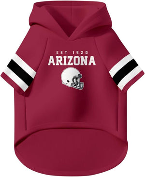 Arizona Dog Hoodie T-Shirt Pet Clothes Jersey Custom Name and Number Gifts