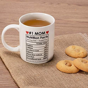 Gifts for Mom from Daughter Son,Mom Coffee Mug - Mother's Day Gifts, Birthday Gifts for Moms Grandma