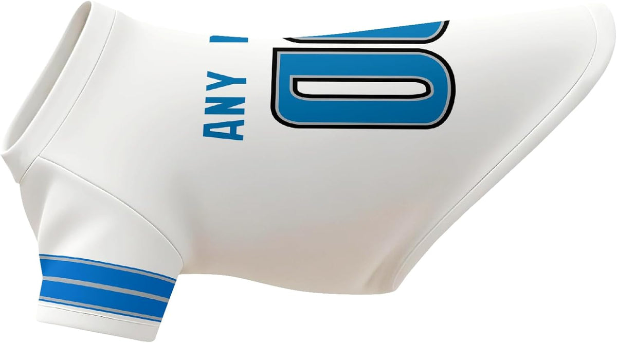 Dog T-Shirt Jersey Style Pet Clothes Custom Name and Number Gifts Custom Dog Shirt Gift For Dog