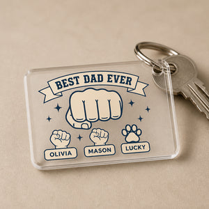 Best Dad Ever Fist-Bump Tag Keychain – Custom Names - Personalized Acrylic Tag Keychain 52447a7f-0df9-49c2-bfcc-7b69b0f217c7.jpg