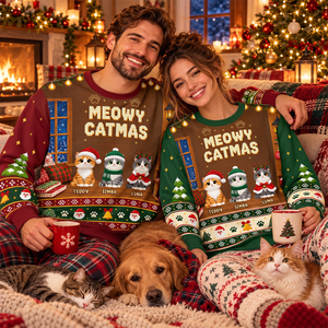 Personalized Meowy Catmas Christmas Sweatshirt with Custom Cat Names – Cute Holiday Gift for Cat Lovers 525a4fa2-87d2-4d59-9192-851343a36bff-MOCKUP-5-6-.png