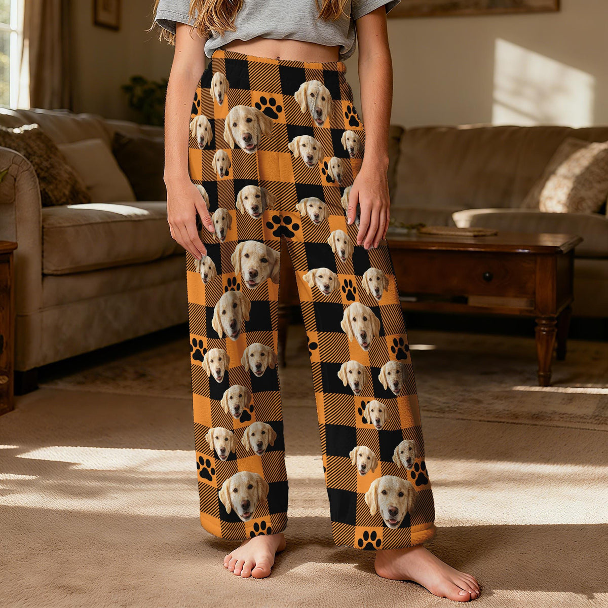 Personalized Face Plaid Pajama Pants: Custom Pet Photo Loungewear, Couple Matching Pants 5284120a-29df-4676-aec1-cc1b7632c970-il_fullxfull.8570471058_g34u.jpg