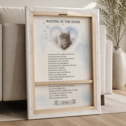 Waiting at the Door Pet Memorial Photo Canvas - Personalized Canvas 52a49a9c-5a0e-418d-a3bd-d2ef9313b67d.jpg