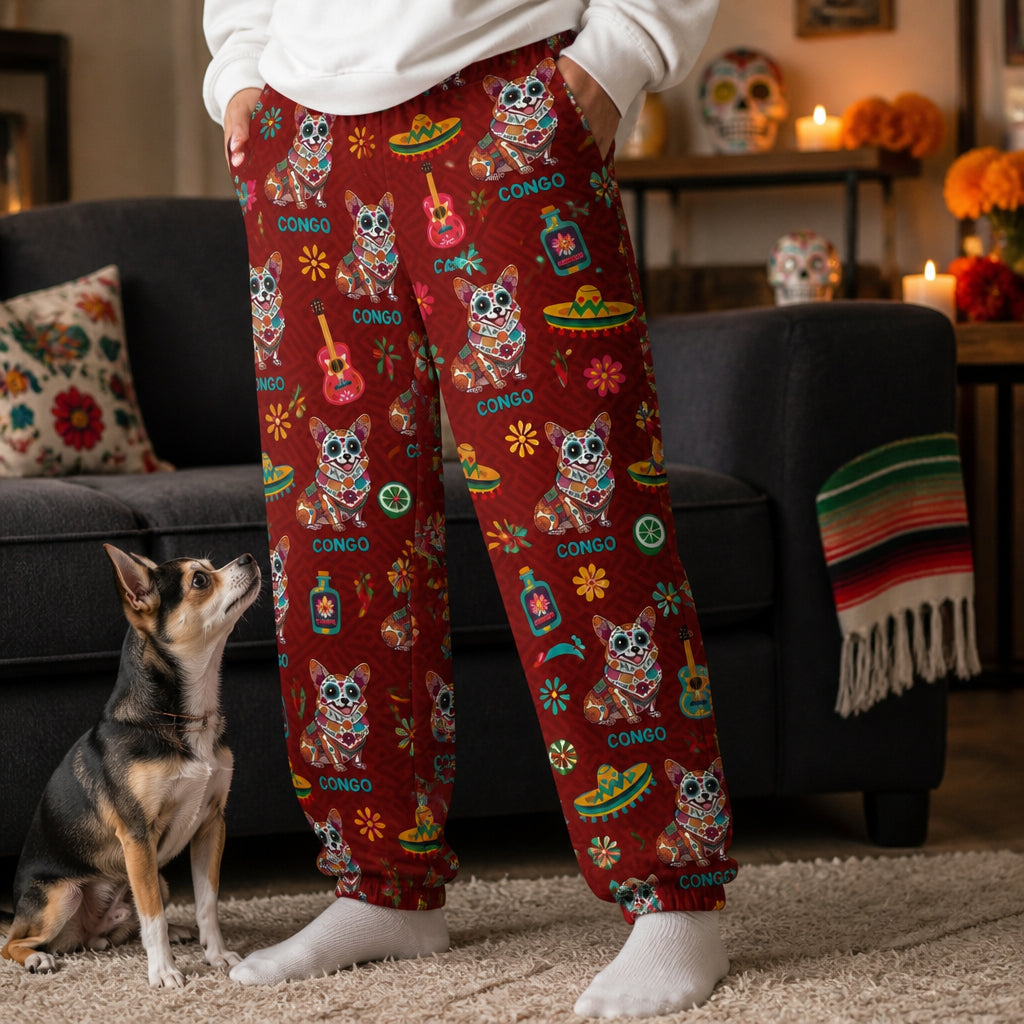Custom Sugar Skull Pet Sweatpants - Personalized Sweatpants 52c7cb81-3c97-4011-ae00-1de0bb6a9ad4.jpg