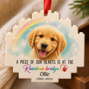 Rainbow Bridge Pet Memorial Photo Ornament - Personalized Shape Ornament 52c9db28-bd7c-4d38-96f9-7a442f7531d6.jpg
