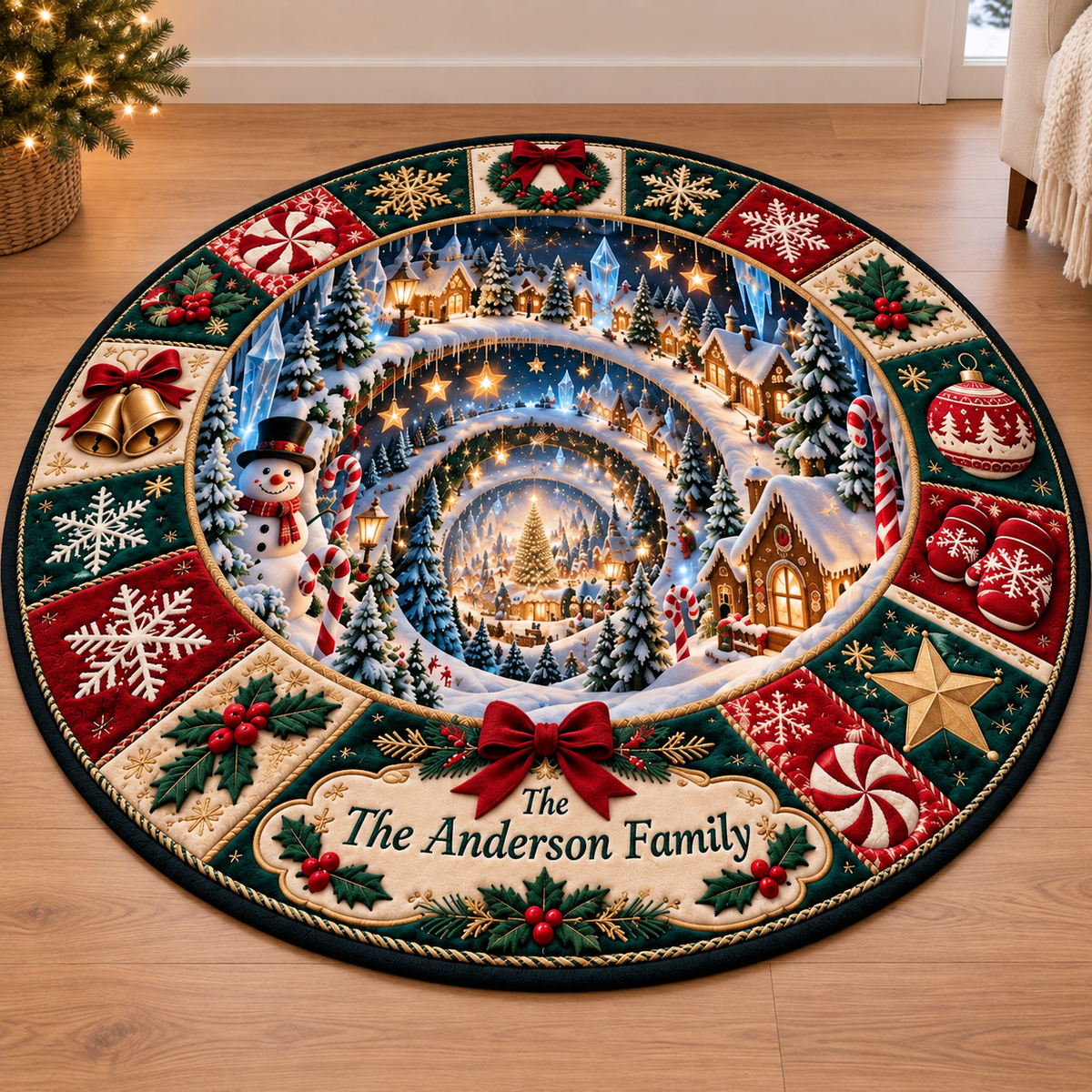 Personalized 3D Christmas Illusion Round Rug Custom Family Name Holiday Floor Mat Santa Workshop Winter Wonderland Village Carpet Decor 52d35c4e-c20c-4d2f-b84c-0b8566565265-gfhf-1-.png