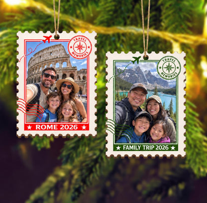 Personalized Travel Photo Wooden Ornament, Custom Vacation Picture Postage Stamp, Trip Keepsake, Family Christmas Gift 52f1cbd0-e80b-4ef8-b0d9-8b9e76818d0e-1.jpg