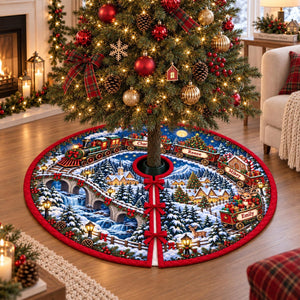 Personalized Quilted Christmas Tree Skirt: Winter Train, Custom Family Gift 52f3c850-e8ba-4285-a57c-db315705a039-il_1588xN.8601949255_3kt3.jpg