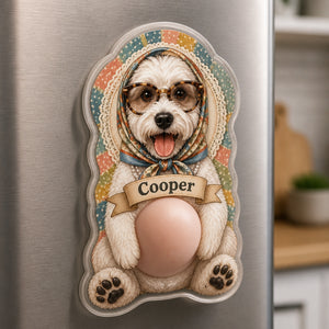 Custom Pet Granny-Scarf Portrait Fridge Magnet - Personalized Acrylic Refrigerator Magnet - Soft Rubber Belly 53046e16-1796-44a7-b3da-23c8a39ed23b.jpg