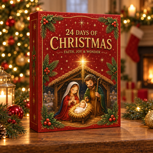 Nativity Advent Calendar, 24-Day Christian Christmas Countdown with Acrylic or Wood Charms 5341895c-1ca5-4cb5-8b3e-37bb46cb7989-4.png