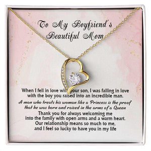 To My Boyfriend's Beautiful Mom Thank You For Always Welcoming Me Into The Family, Necklace With Message Card, Gift For Boyfriend's Mom  534.jpg
