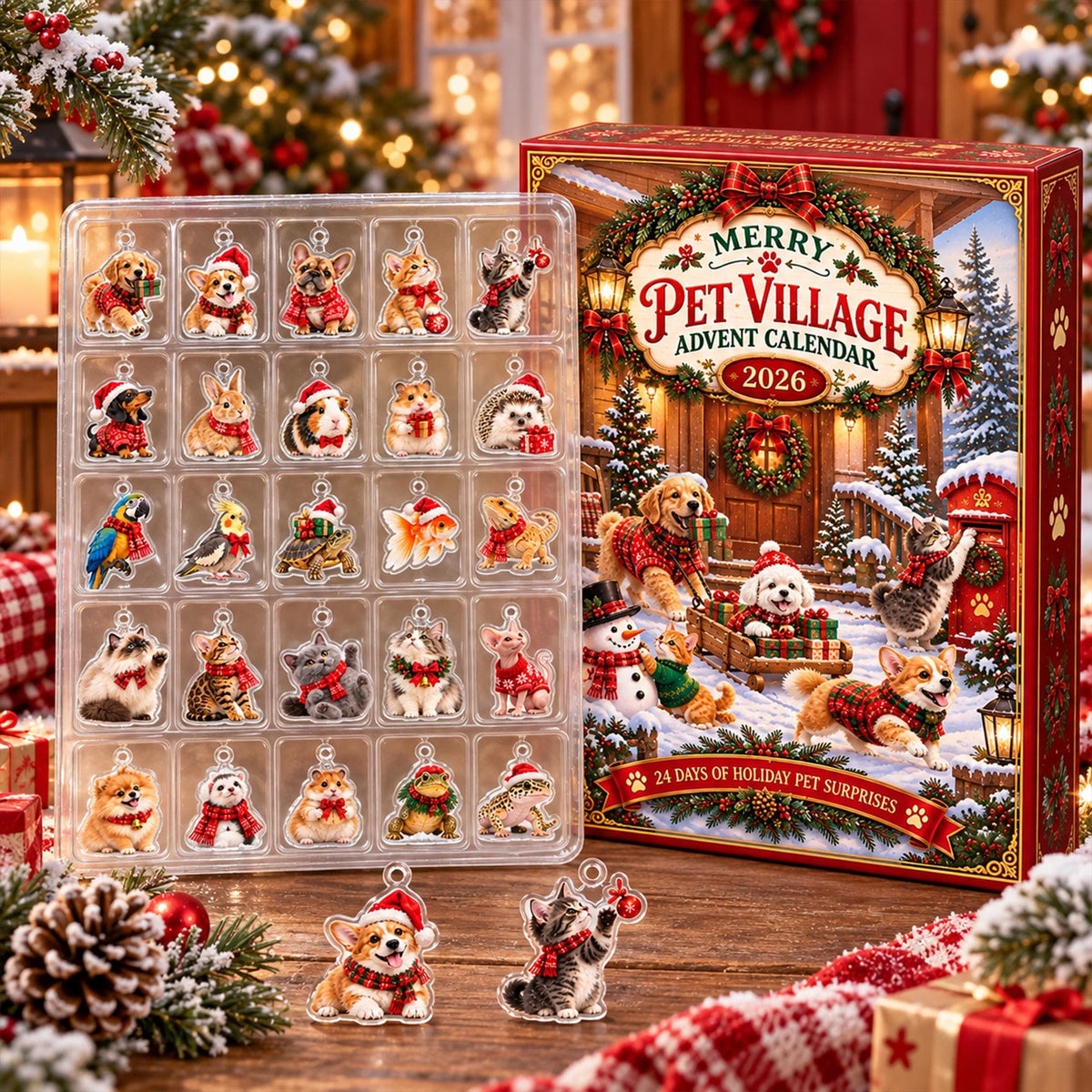 Pet Village 2026 Christmas Advent Calendar: 24-Day Countdown Keepsake Box (Blind Box) 53560546-0c64-4fb0-81ca-78e043fe5ce2-il_fullxfull.8643458595_74lt.jpg