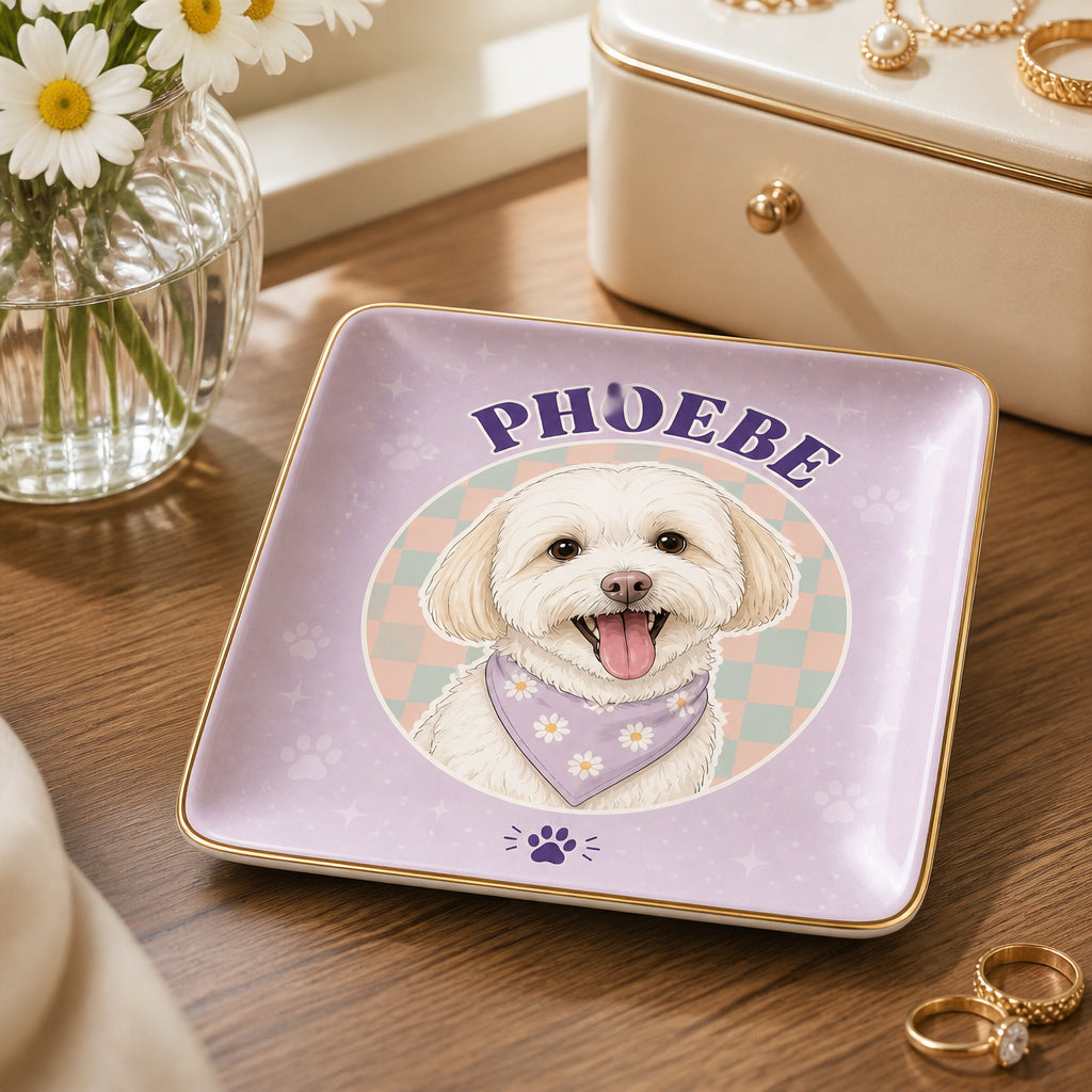 Custom Pet Portrait Name Pattern Jewelry Plate - Personalized Jewelry Plate 53748a6b-a8e3-4617-be55-49b758c313a5.jpg