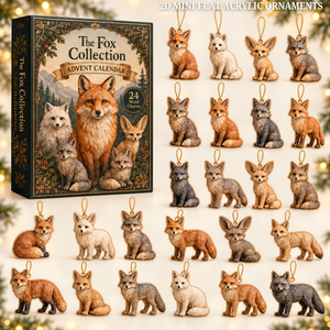 Wild Fox Kingdom Advent Calendar 2026 - 24-Day Festive Countdown, Wooden Charms Blind Box - Gift For Fox Lovers 537e0165-578b-46e1-91ca-02f9f98f0694-fox-text.png
