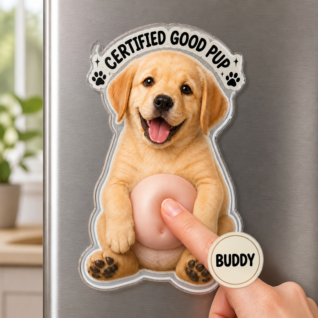 Custom Pet Boop Magnet – Photo Upload with Name Badge - Personalized Acrylic Refrigerator Magnet - Soft Rubber Belly 53859d84-3322-4ad9-999a-f9e127234159.png