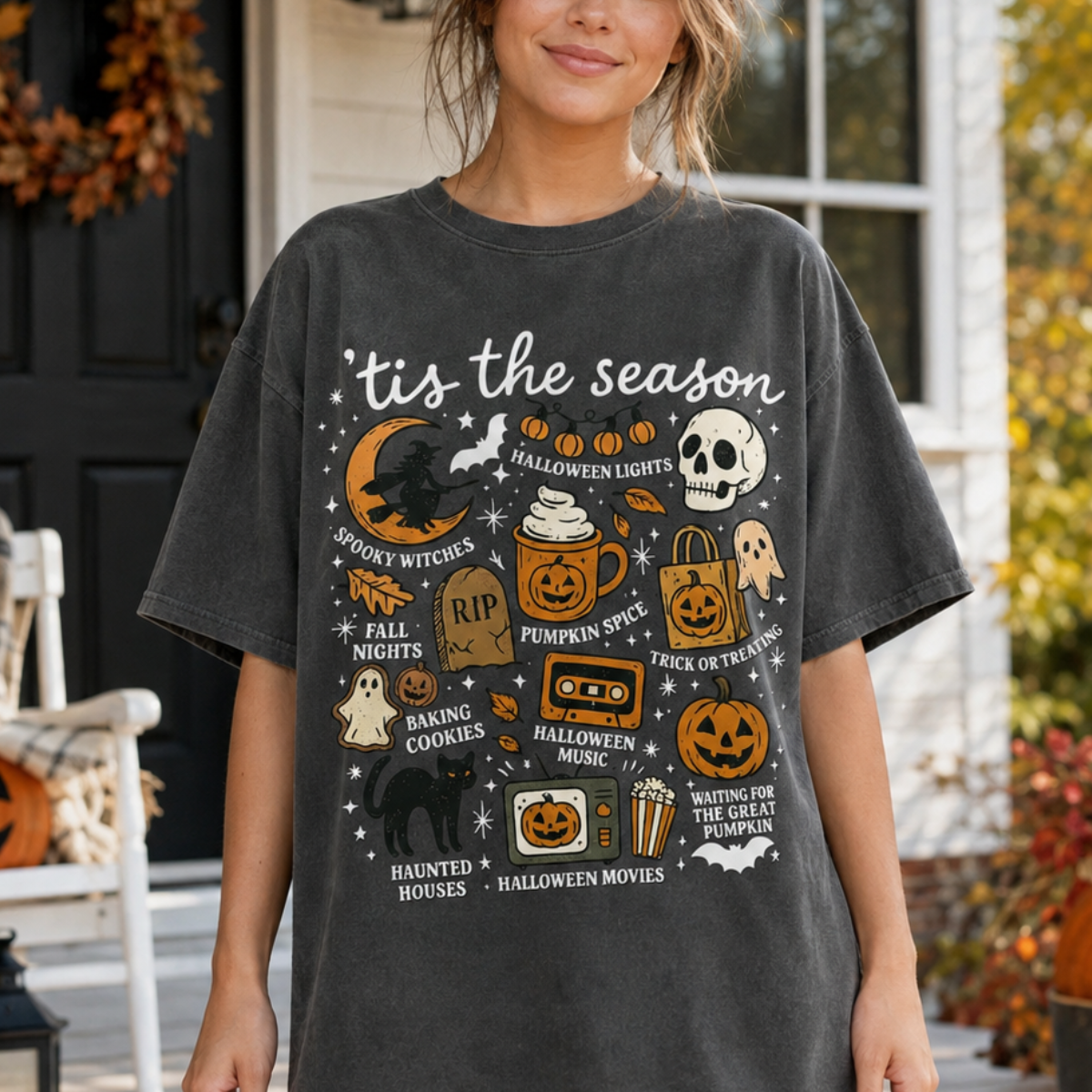 Vintage Halloween Comfort Colors® Shirt, Tis' the Season, Retro Halloween Aesthetic, Women's Halloween Shirt, Pumpkin Witch Graphic Tee 538b5493-ce14-42ac-826c-c3bf3cb3bcdc-banner-1.png