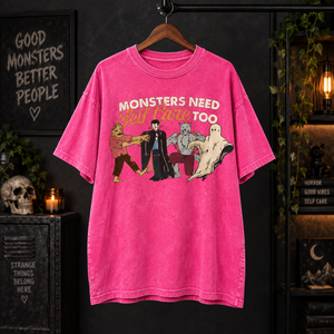 Monsters Need Self Care Too Shirt, Retro Halloween Mental Health Tee, School Counselor Gift, Therapist Shirt, Spooky Season T-Shirt 53a620f4-81ac-4b84-ba5c-5ba7209a73a2-u4.png