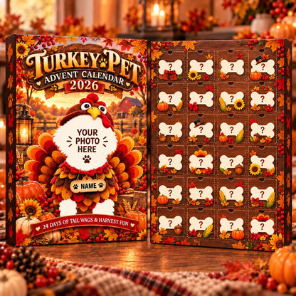 Personalized Turkey Pet Advent Calendar 2026, Custom Pet Photo Thanksgiving Countdown Box, 24 Acrylic Charms 53b75bce-9c24-45e2-974c-3ca4a5b179ec-il_1588xN.8589739404_sm79.jpg