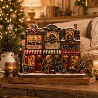 Christmas Village Wooden Block Decor, Mini Holiday Village Shop Display, Rustic Farmhouse Mantel Shelf Sitter, Cozy Xmas Table Gift 53ccff56-7872-4855-8f87-480a20000597-gfgfgfhj-6-.webp