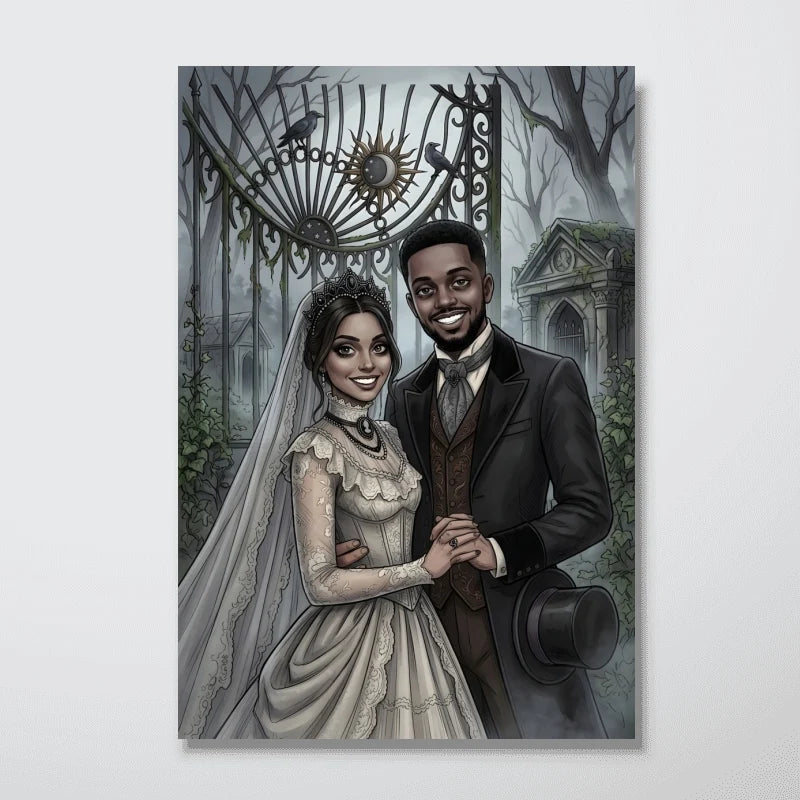 Custom Gothic Couple Portrait from Photo - Personalized Poster - Halloween Decor, Anniversary Gift for Her, for Him 53d4bbad-53ae-43e4-9268-3c403e88b4dc-dfgdfgdfgdgfd-2-.webp