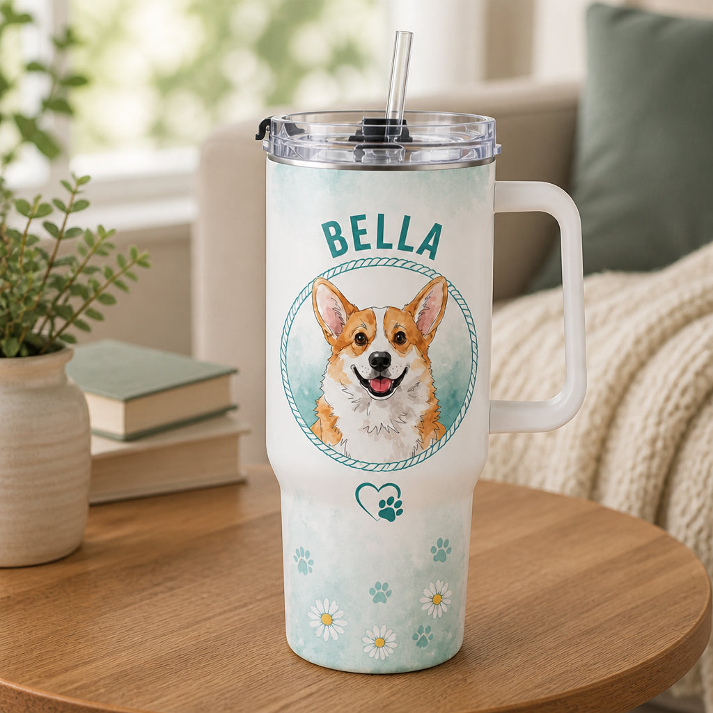 Custom Pet Portrait 40oz Handle Tumbler – Watercolor Cameo - Personalized 40 oz Stainless Steel Tumbler 53f0cd83-1899-49f0-b9f2-7fc0229b3a64.jpg