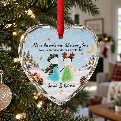 True Friends Are Like Sea Glass - Personalized Glass Ornament - Christmas Gift For Friends, Besties, Sisters 54130343-7241-4d27-9e23-7c882d990207-3_converted.png