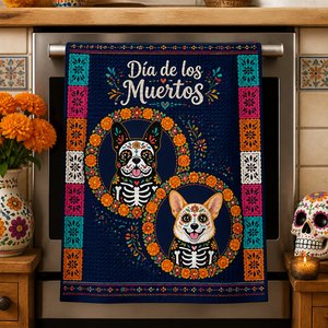 Day of the Dead Pet Portrait Kitchen Towel - Personalized Kitchen Towel 54361fcd-8d7f-46f4-9cf7-d219cd9f32a1.png