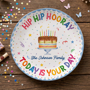 Personalized Birthday Plate, Custom Family Name Celebration Plate, Kids Birthday Keepsake Gift, Last Name Birthday Tradition Plate 54465fcb-620c-46fa-bf61-325eb880aaa2-11.jpg