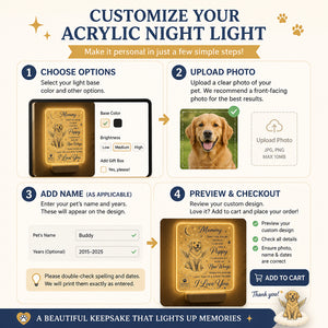 Pet Memorial Acrylic Night Light — "Light This Up & Know I'm Here" (Name & Years) - Personalized Acrylic Night Light 545b34f5-c465-4c9d-b3f8-a22847ae894d.jpg