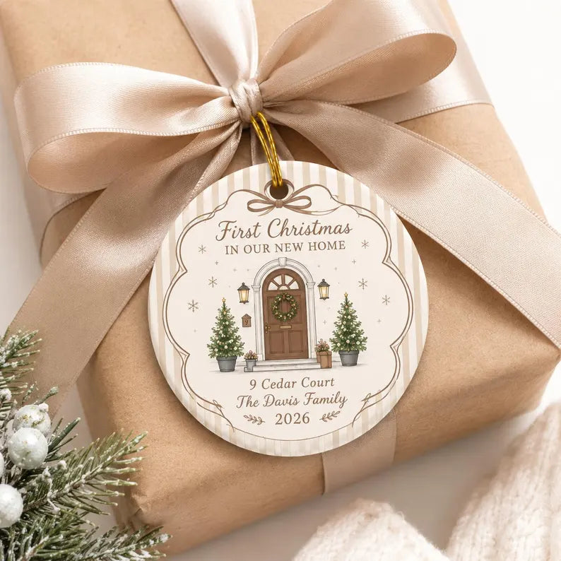 Personalized New Home Ornament, Our First Home 2026 Keepsake, Striped House Ornament, Housewarming Gift, New Homeowner Christmas Gift 547d5eac-910c-44f3-8652-44f40939f432-nbbbbbbbbbbbbb-1-.webp