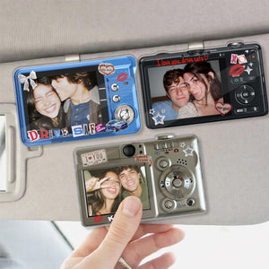 Personalized Vintage Couple Car Visor Clip, LGBT Gay Lesbian Gift Ideas, Lesbian LGBTQ Gift, Drive Safe Girlfriend Boyfriend Car Accessories 5496c5cc-2947-46cb-b3ab-e4b9fe5d029c-2.jpg
