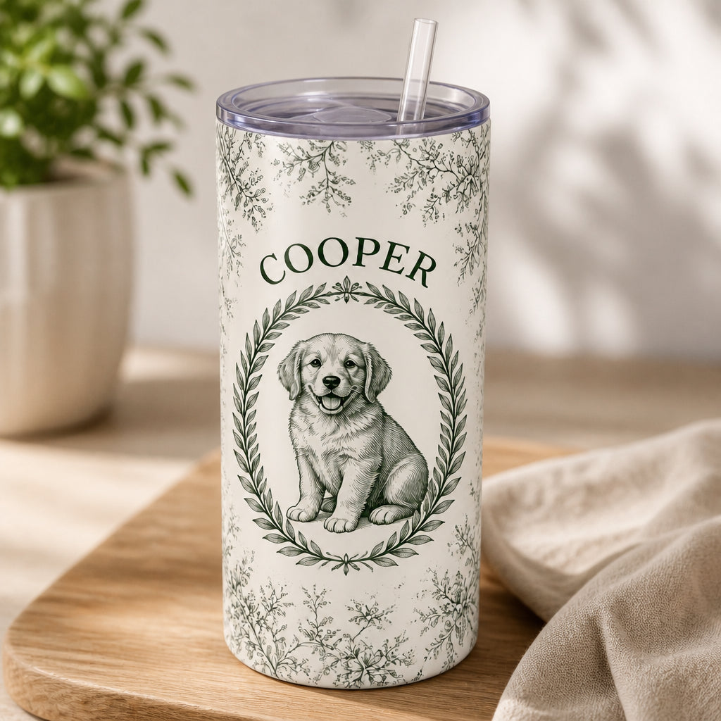 Toile Pet Name Cameo Tumbler - Personalized Tumbler 54c0d256-f08d-440e-b164-62cee29e1fff.jpg