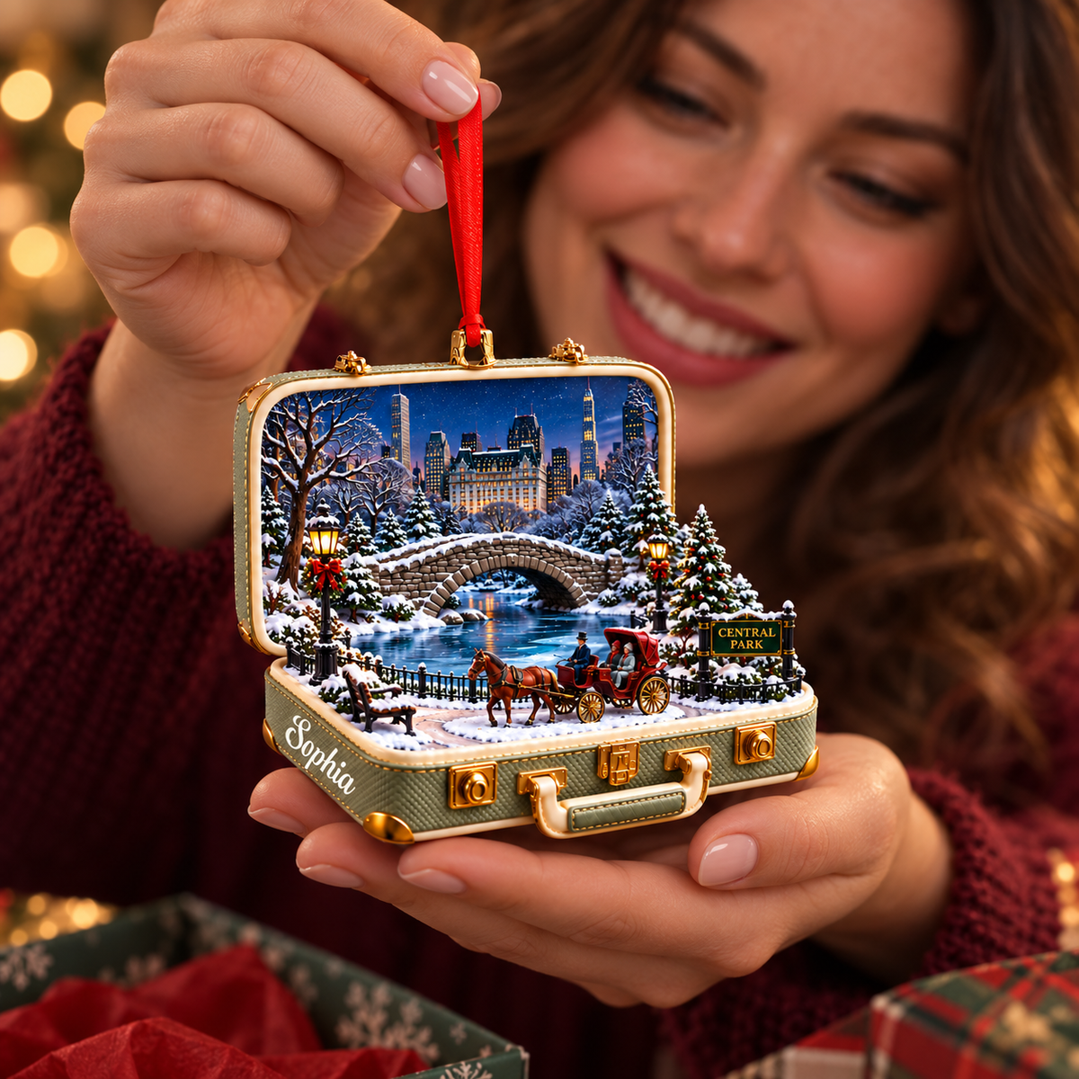 Personalized Central Park 3D Suitcase Christmas Ornament – New York City Souvenir & Gift for NYC Lovers 54d7d98d-363d-4766-bacc-c6e25a164a30-Sophia-s-Central-Park-Christmas-Ornament-4.png