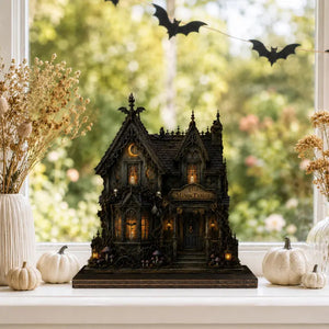 Personalized Haunted House Wooden Block, Gothic Family Name Sign, Halloween Home Decor Haunted Mansion Decor, Dark Academia Wooden Keepsake 54def4ca-a130-4c67-942c-8cd54bcbfbbe-cxvcxvcc-5-.webp