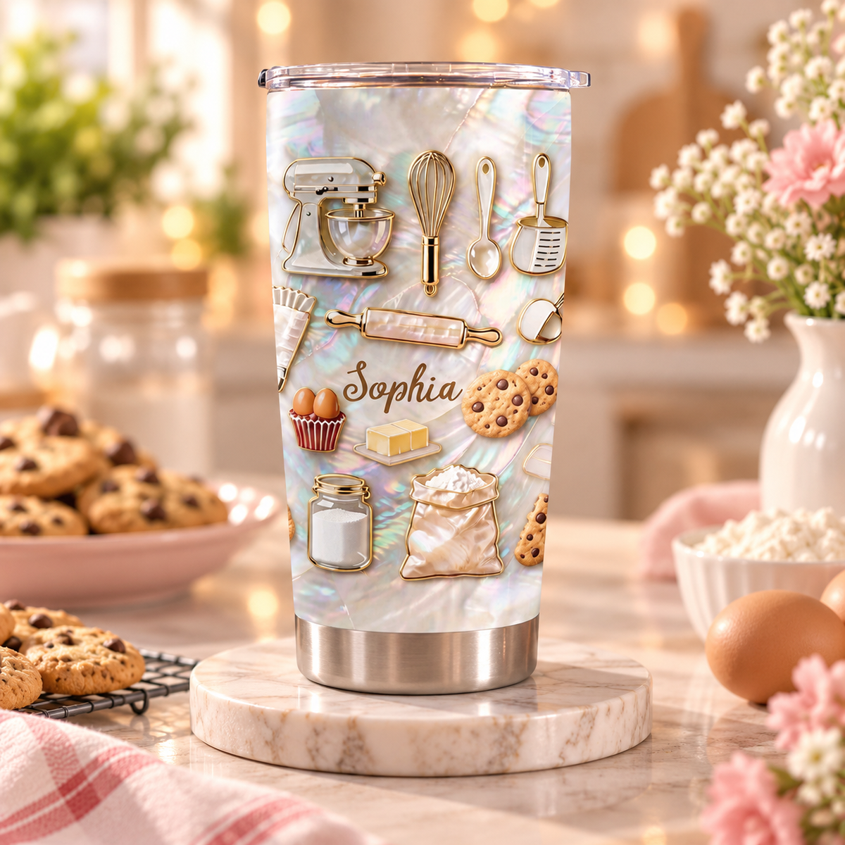 Personalized Baker Tumbler, Custom Name Baking Travel Mug, Gift for Baker or Baking Lover, Cookie Baker Insulated Coffee Cup, Kitchen Gift for Her 55120833-b2fd-48e2-a41a-dd2fbd53d453-l1.png