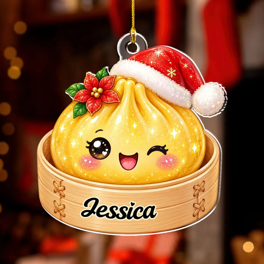 Colorful Dumpling - Personalized Acrylic Ornament - Christmas Gift For Family, Friends 55394142-aeea-4cde-8853-763610ba7654-2.webp