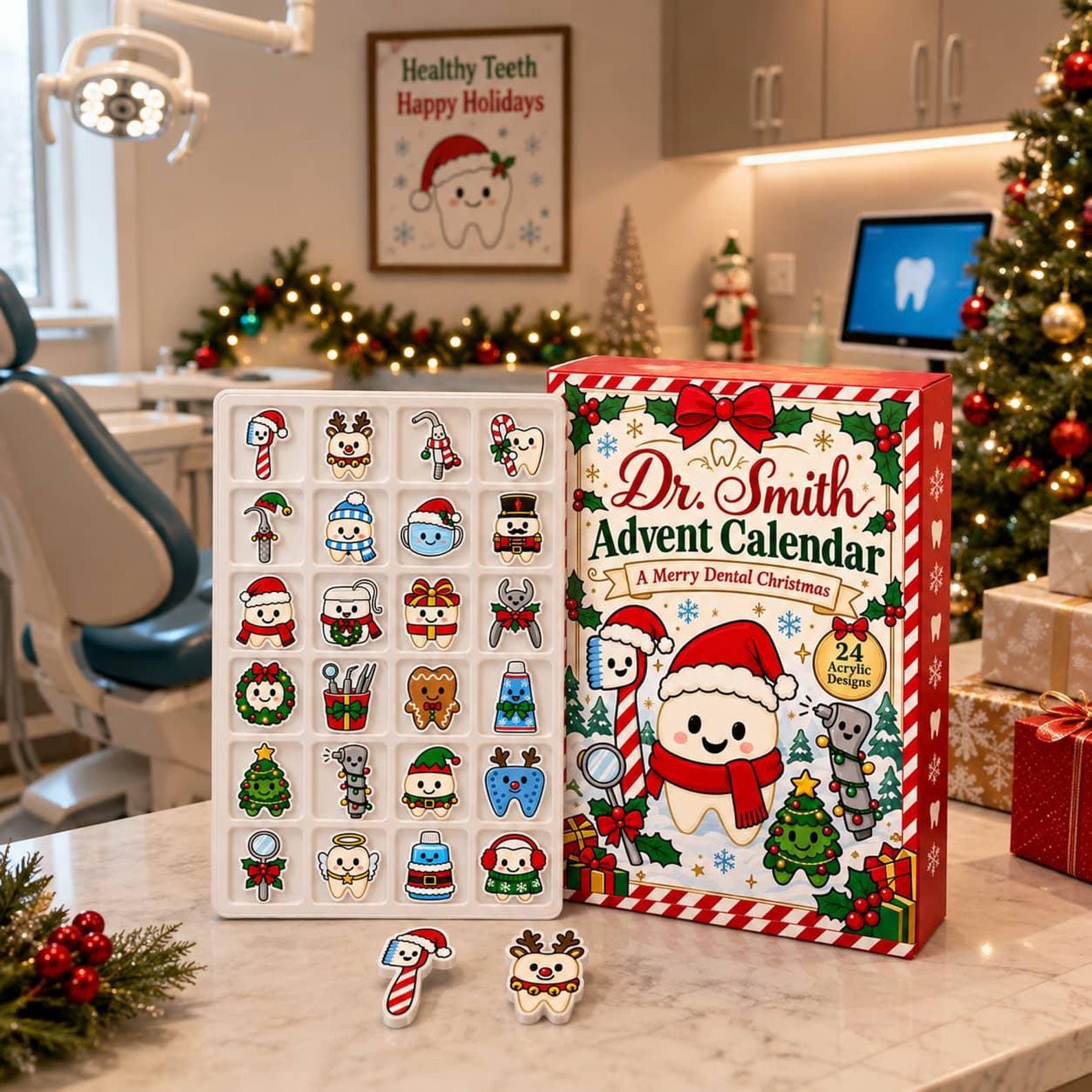 Personalized Dr. Smith Dental Advent Calendar: Custom 24 Acrylic Designs Blind Box 553b2ca5-f0cf-44e7-9a59-9f1002f17aae-il_1588xN.8541223619_nc98.jpg