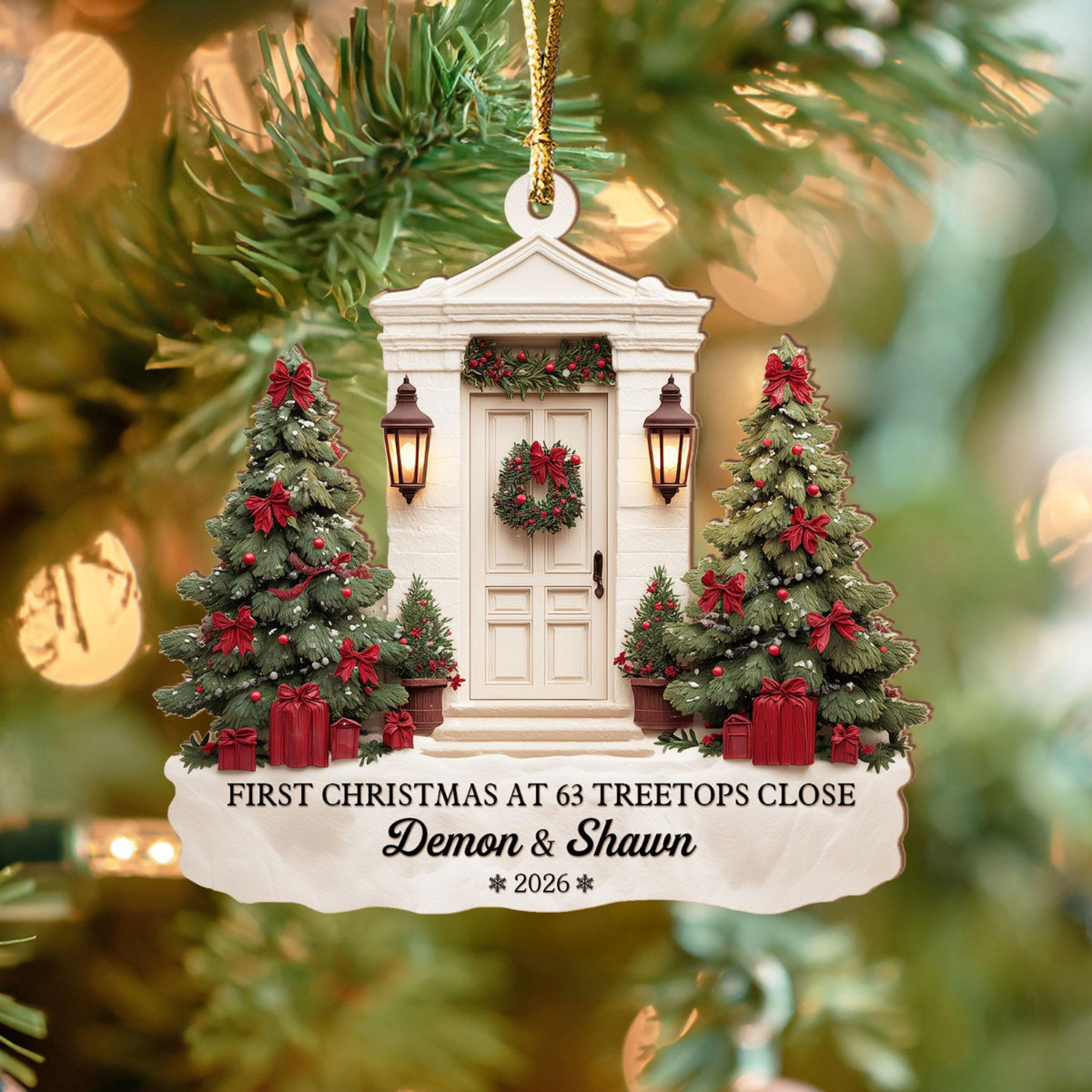 Personalized New Home Christmas Ornament, Our First Christmas in Our New Home, Address Ornament, First Home Ornament, New Home Keepsake 555072fa-dda3-4bca-aa19-be2b8065e7eb-6.png