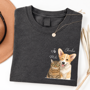 Custom Dogs Face Watercolor Photo Shirt, Pet Portrait Crew Neck Gift For Dog Cat Lover 556813a3-821a-4f54-8cf5-0de160f3fb3f-c0260596-69ef-416d-ba64-c2337dbbad1f.png