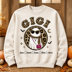 Leopard Glam Ghost GIGI — Personalized Grandkids Names Sweatshirt - Personalized Sweatshirt 5570aa5d-fb01-4341-8780-a9958ef5ec95.png