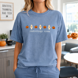 Custom Radiology Crew Shirt, Personalized Halloween X-Ray Tech Tee, Ghost Radiology Gift, Radiologic Technologist, Comfort Colors 55773f11-9c90-4aed-bb52-4b65c7a6e874-banner-1.png