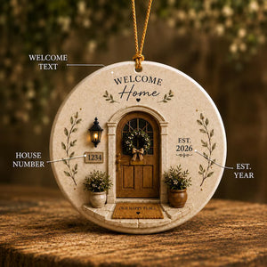 Personalized New Home Ornament: Custom Address, Family Name & Year Ceramic First Home Keepsake 557b9bc7-bd05-43a2-9ab4-5eeb7bf99527-gfthf-4-.jpg