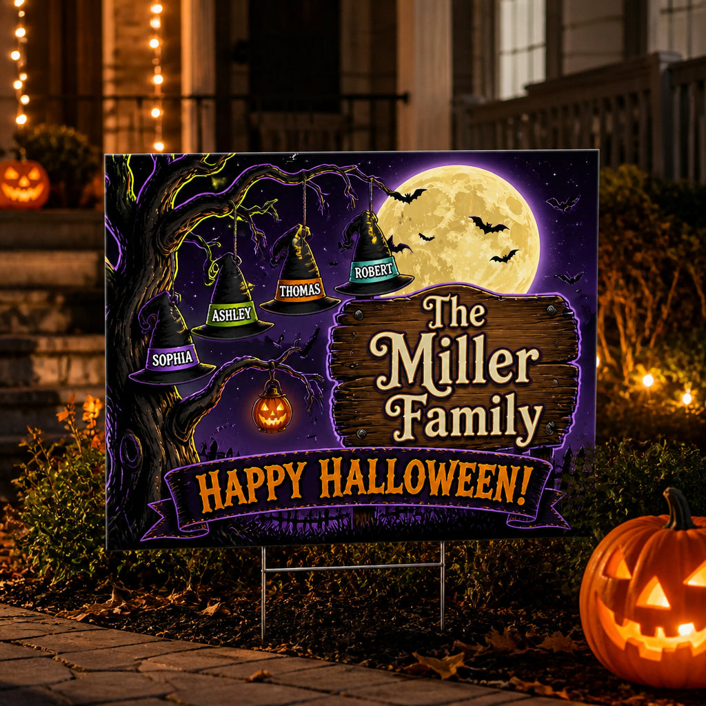 Personalized Halloween Family Yard Sign – Haunted Tree Hats - Personalized Yard Sign 5585e2b3-faf0-4856-8942-47105bb5e434.jpg