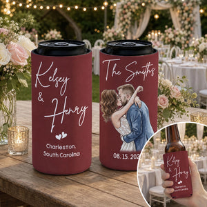 Wedding Cheers - Personalized UV Printed Cup Cover - Wedding Gift 559cab48-0908-4c38-b850-37aad348f516-4.webp